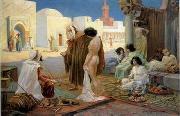 unknow artist Arab or Arabic people and life. Orientalism oil paintings 15 oil on canvas